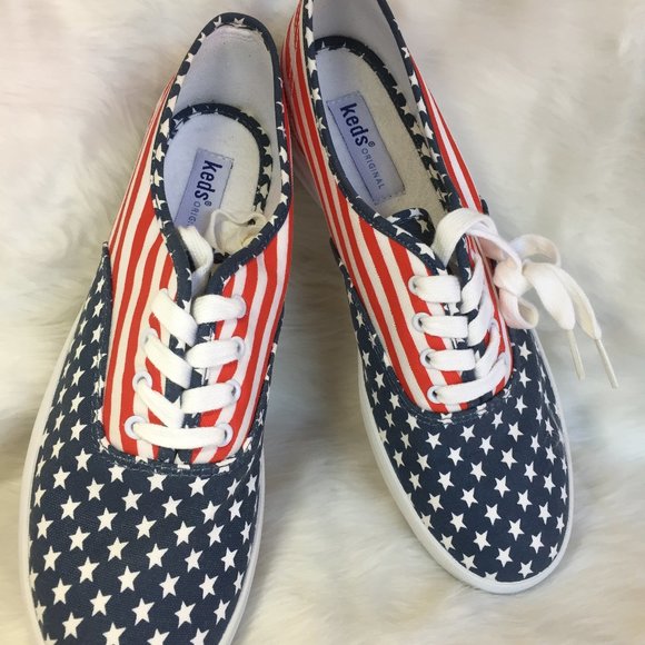 Keds Shoes - Keds Champion Sneakers in Stars & Stripes NWOT